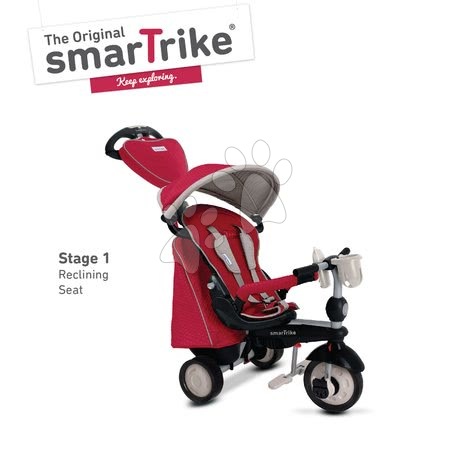 Tricikli od 10. meseca - Tricikel Recliner Infinity 5v1 smarTrike - 1