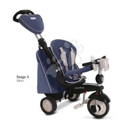 Tricikli od 10. meseca - Tricikel Recliner Infinity Blue smarTrike - 3