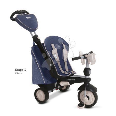 Tricikli od 10. meseca - Tricikel Recliner Infinity Blue smarTrike - 7