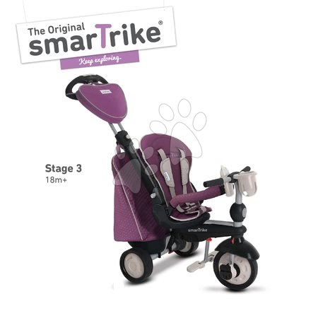 Tříkolky od 10 měsíců - Tříkolka Recliner Infinity 5v1 smarTrike - 3