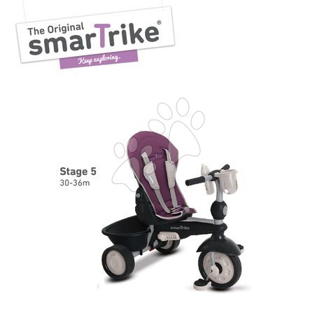 Tříkolky od 10 měsíců - Tříkolka Recliner Infinity 5v1 smarTrike - 7