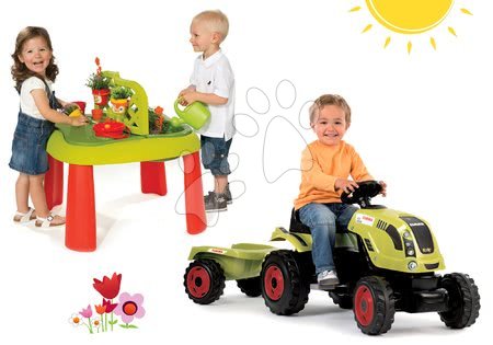 Otroško vrtno pohištvo kompleti - Komplet miza Vrtnar De Jardinage 2v1 Smoby - 20