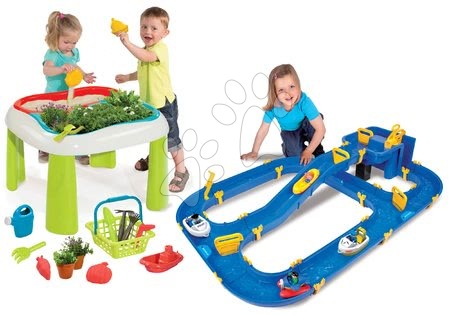 Zestawy mebli ogrodowych dla dzieci - Stół ogrodowy De Jardinage 2w1 Smoby - 27