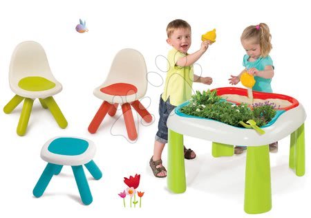 Kerti gyerekbútor szettek - Szett asztal Kertész De Jardinage 2in1 Smoby - 37