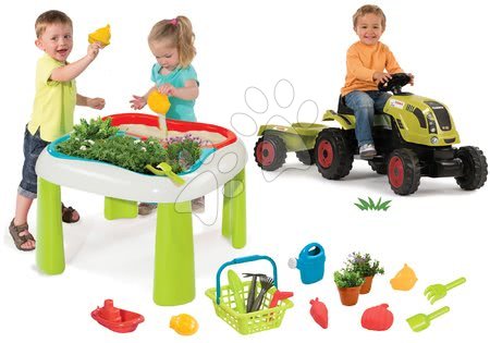 Claas - Komplet miza Vrtnar De Jardinage 2v1 Smoby