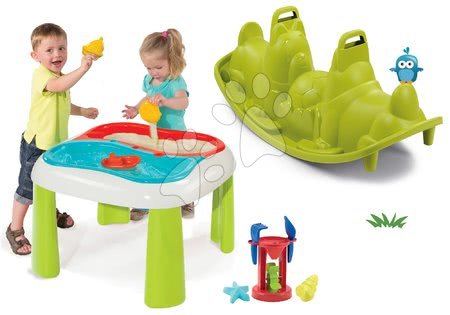 Gartenmöbel für Kinder Sets - Tischset Water&Sand 2in1 Smoby