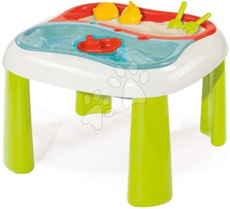 Pískoviště pro děti  - Záhradný stôl pieskovisko s vodnou hrou Water&Sand Smoby 