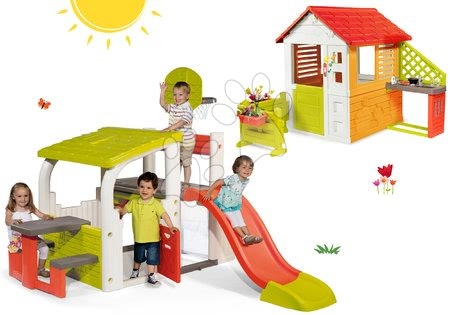 Igrače za otroke od 2. do 3. leta - Komplet igralo Fun Center Smoby