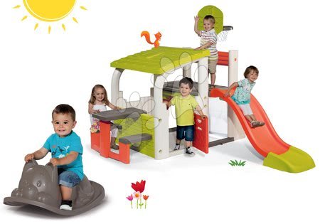 Jucării pentru băieți - Set centru de joacă Fun Center Smoby