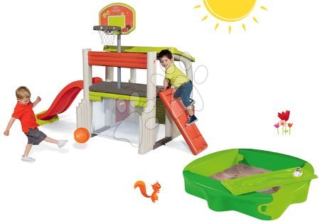 Hračky pre deti od 2 do 3 rokov - Set hracie centrum Fun Center Smoby