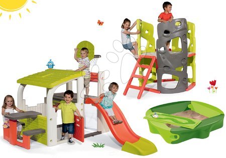 Jucării și jocuri pentru grădină - Set centru de joacă Fun Center Smoby