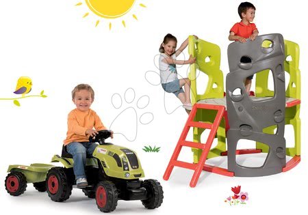 Jucării pentru băieți - Set centru de căţărat Multi-Activity Tower Smoby