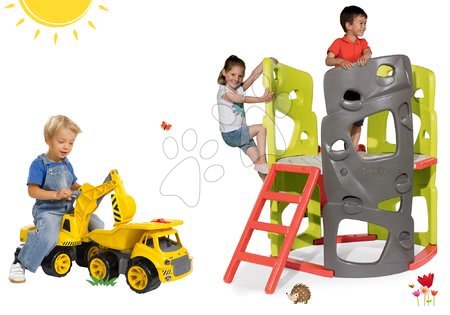 Jucării pentru băieți - Set centru de căţărat Multi-Activity Tower Smoby