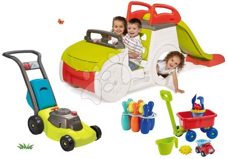 Spielzeuge und Spiele für den Garten - Kletterset Adventure Car Smoby