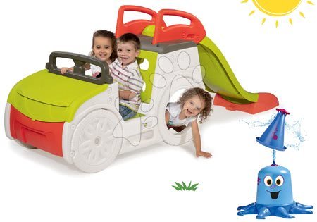 Hračky pre deti od 1 do 2 rokov - Set preliezačka Adventure Car Smoby