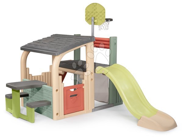 2-től 3 éves korig - Játszóközpont kosárlabda palánkkal Fun Center Life Smoby