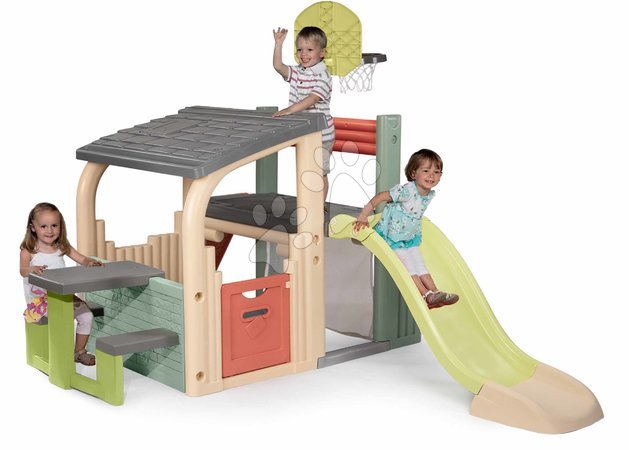 Spielzentren - Spielzentrum mit Basketballkorb Fun Center Life Smoby - 3