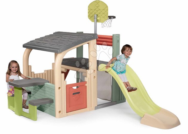 Spielzentren - Spielzentrum mit Basketballkorb Fun Center Life Smoby - 2