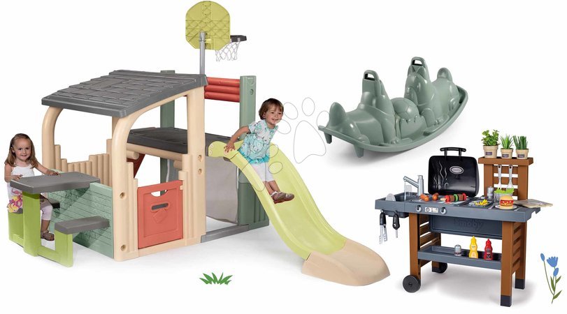 Kerti játékok  - Szett játszótér Fun Center Smoby