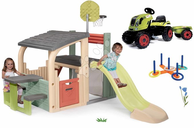 Kerti játékok  - Szett játszótér Fun Center Smoby
