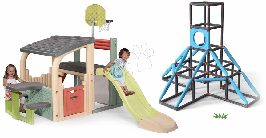 Kerti játékok  - Szett játszótér Fun Center Smoby