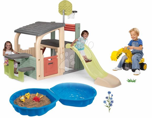 Kerti játékok  - Szett játszóter Fun Center Smoby