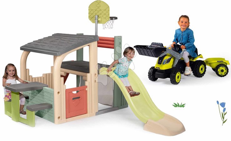 Kerti játékok  - Szett játszótér Fun Center Smoby