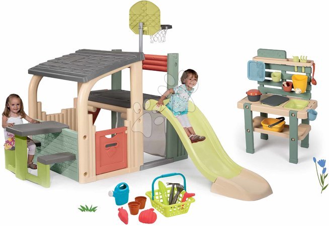 Kerti játékok  - Szett játszótér Fun Center Smoby