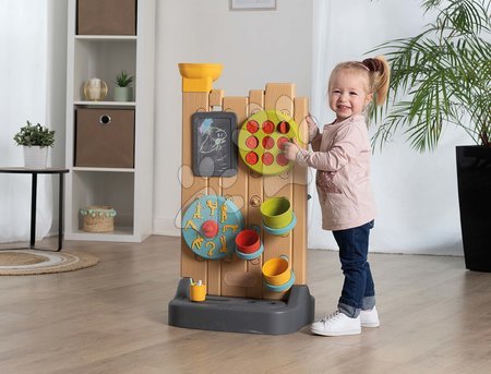 Toboganes con pista de agua - Set tobogán y pared de juegos Activity Toboggan Super Megagliss 2 en 1 Smoby - 22