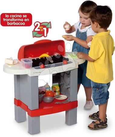 Cuisines simples - Cuisine avec barbecue grill Kitchen 2 en 1 BBQ Chicos - 3
