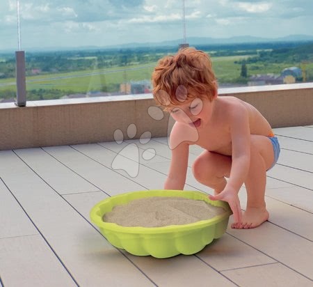 Pieskoviská pre deti - Pieskovisko mušľa Mini Sand Pit Smoby_1