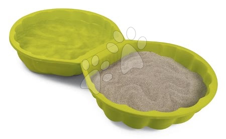 Zabawki i gry do ogrodu | Strona 9 - Piaskownica muszla zestaw 2 sztuk Mini Sand Pit Smoby