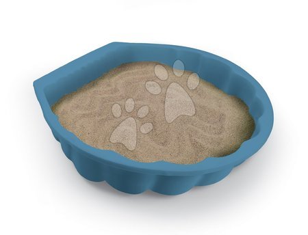 Hračky a hry na zahradu - Pískoviště ekologické mušle Simple Sand Pit Green Smoby