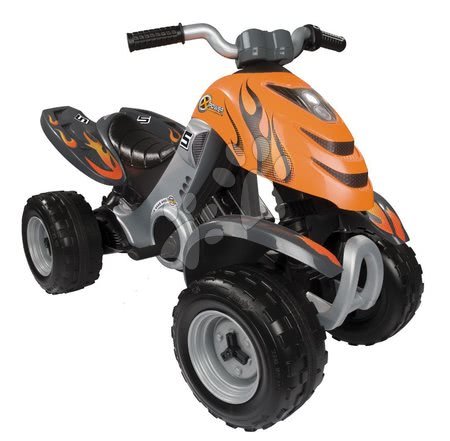 Detské elektrické štvorkolky - Štvorkolka X Power Fire slapacia Smoby - 1