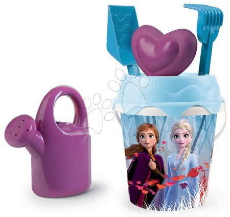 Vedierka do piesku - Vedro set s krhlou Frozen Smoby