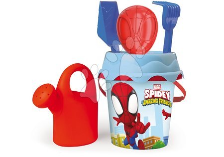 Smoby - Set găleată Spidey Spiderman Garnished Bucket Smoby