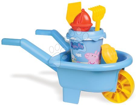 Staré položky - Kolečko s kbelík setem do písku PEPPA PIG Smoby - 1