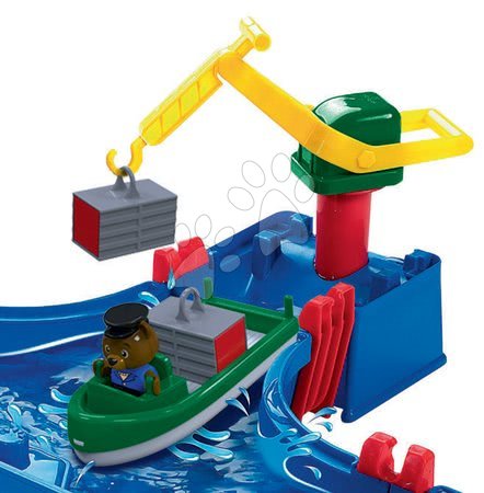 Vodne steze za otroke - Vodna igra Superset AquaPlay s povodnim konjem Wilmo in pregrado z vodno črpalko_1