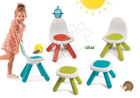 Seturi mobilier grădină pentru copii - Set 3 scăunele KidChair Smoby - 24