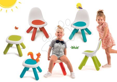 Dječji vrtni namještaj setovi - Set 3 stolice KidChair Smoby - 23