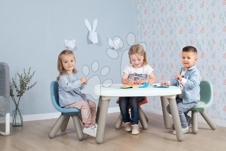 Igrače in igre za na vrt - Komplet miza KidTable White Smoby _1