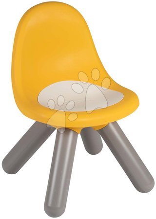 Játszó- és piknikasztalok - Kisszék gyerekeknek Kid Chair Yellow Smoby