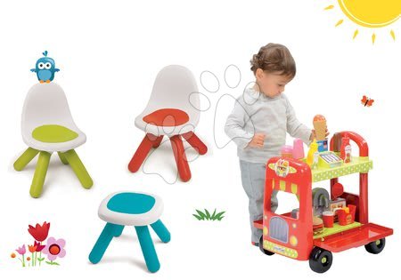Dětský záhradní nábytek sety - Set stůl Kidstool Smoby - 36