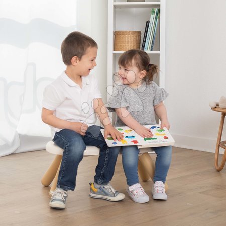 Hračky pro děti od 1 do 2 let - Set stůl pro děti KidTable Smoby_1