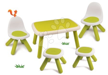 Gartenmöbel für Kinder Sets - Kindertischset KidTable grün Smoby - 27