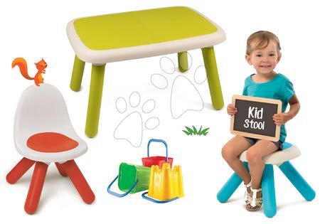 Gartenmöbel für Kinder Sets - Kindertischset KidTable grün Smoby - 28