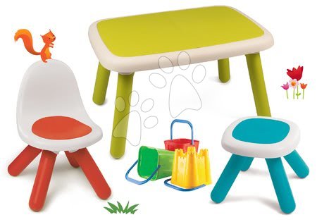 Gartenmöbel für Kinder Sets - Kindertischset KidTable grün Smoby - 30