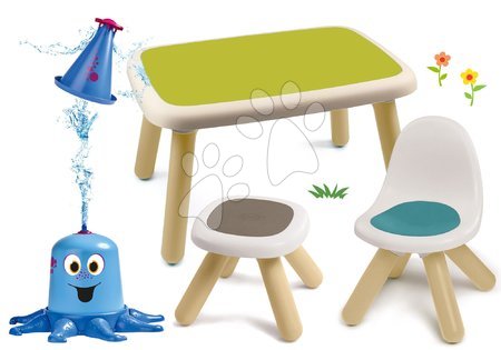 Kid - Set stol za djecu KidTable Smoby plavi