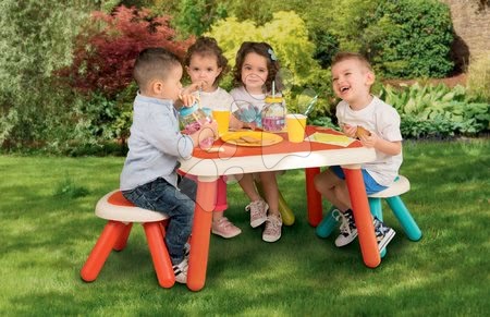 Hračky a hry na záhradu - Stôl pre deti KidTable Smoby_1