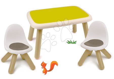 Jucării și jocuri pentru grădină - Set măsuță KidTable verde Smoby